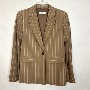 L'Academie Womens Blazer Small Business Career Office Light Academia Structured